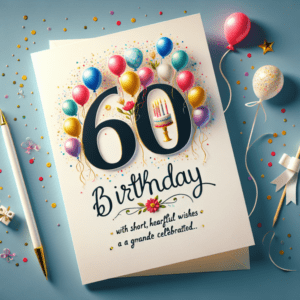 kurze sprüche zum 60 geburtstag » Kurze Glückwünsche